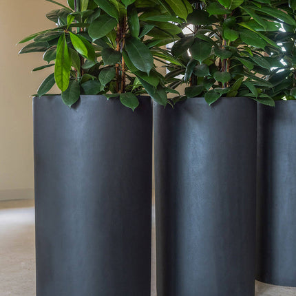 Pottery Pots Klax M, Zwart Ø24 cm