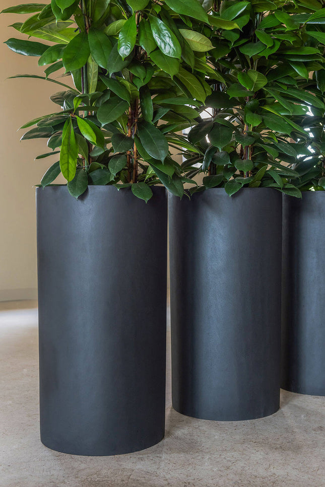 Pottery Pots Klax M, Zwart Ø24 cm