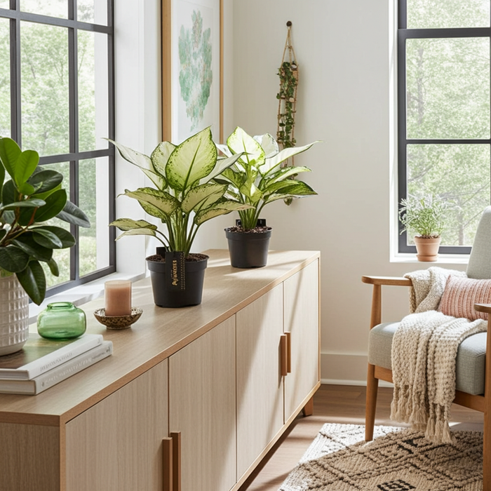 Aglaonema White Joy - ↕35cm - Ø12cm