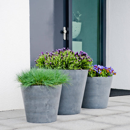 Pottery Pots Bucket M, grijs Ø50cm