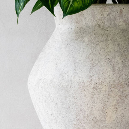 Pottery Pots Fleuri L, Travertine Beige Ø37 cm