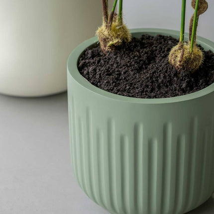 Pottery Pots Arcus S, Sage Green Ø36 cm