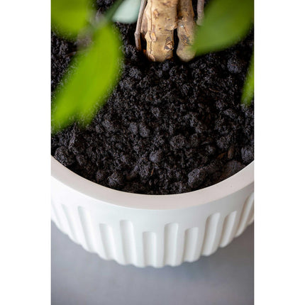 Pottery Pots Arcus S, Silk White Ø36 cm