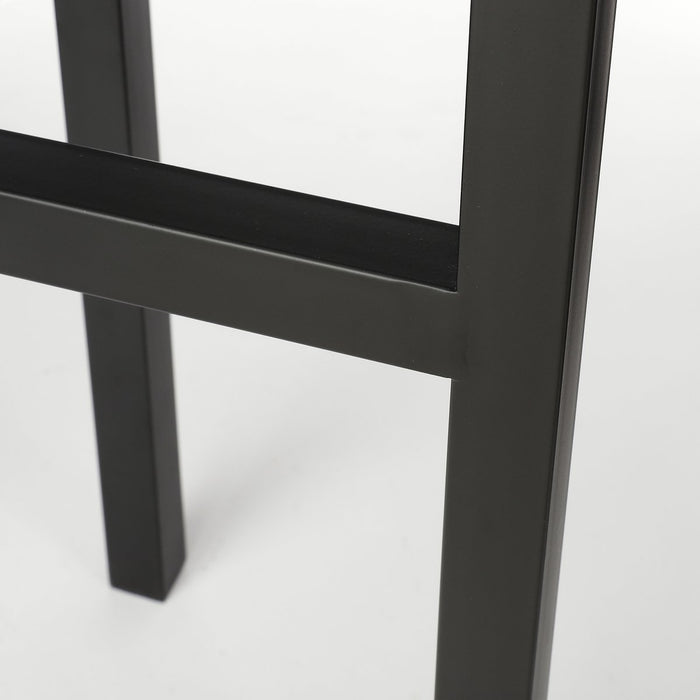 Plantenstandaard XL - L38 x B38 x H95 cm - Metaal - Zwart