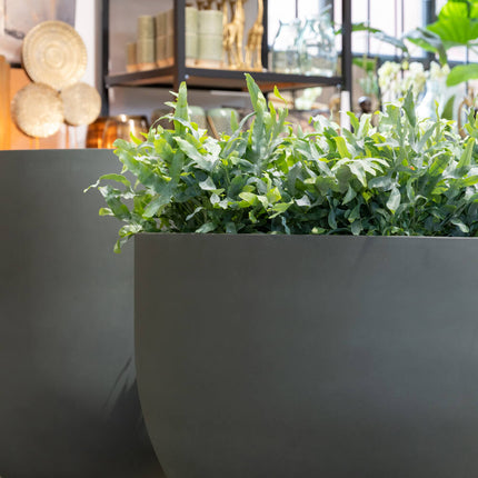 Pottery Pots Jumbo Mila S, Pine Green Ø74 cm
