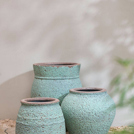 Pottery Pots Apollo S, Rustic Green Ø30 cm