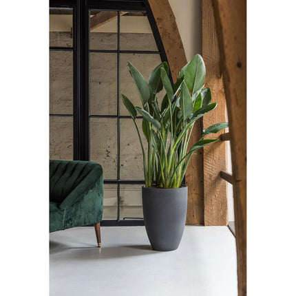 Pottery Pots Ben L, Volcano Black Ø36,5 cm