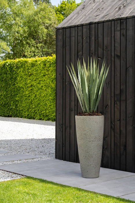 Pottery Pots Dax XL, Diorite Grey Ø40 cm