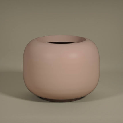 Pottery Pots Sphere Low S, Powder Pink Ø29 cm