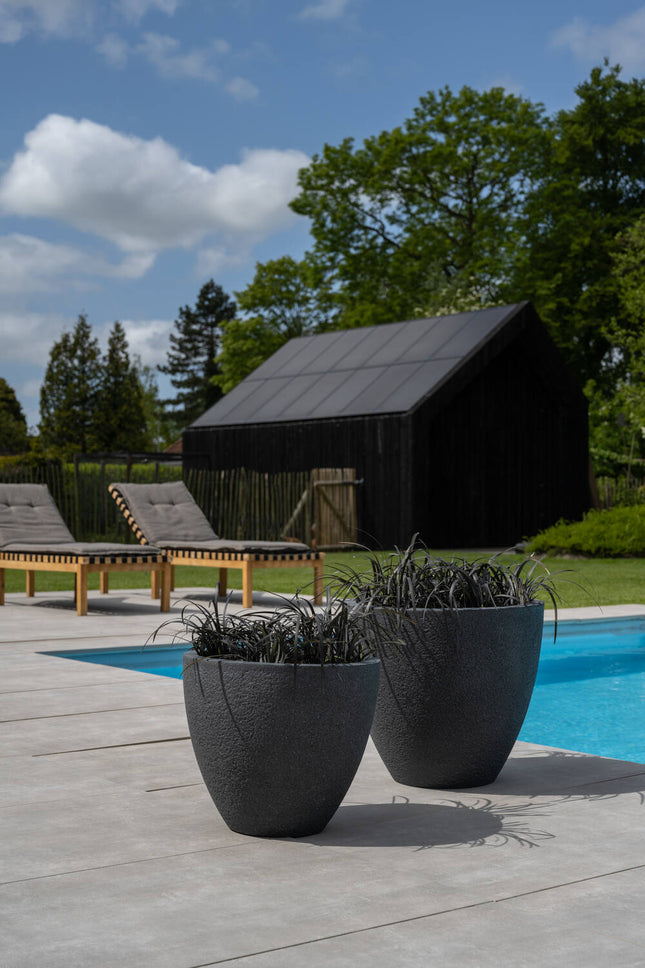 Pottery Pots Jesslyn S, Midnight Black Ø43,4 cm
