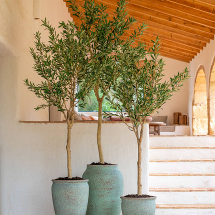 Pottery Pots Hera L, Rustic Green Ø31,5 cm