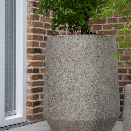 Pottery Pots Harith High S, Diorite Grey Ø30 cm