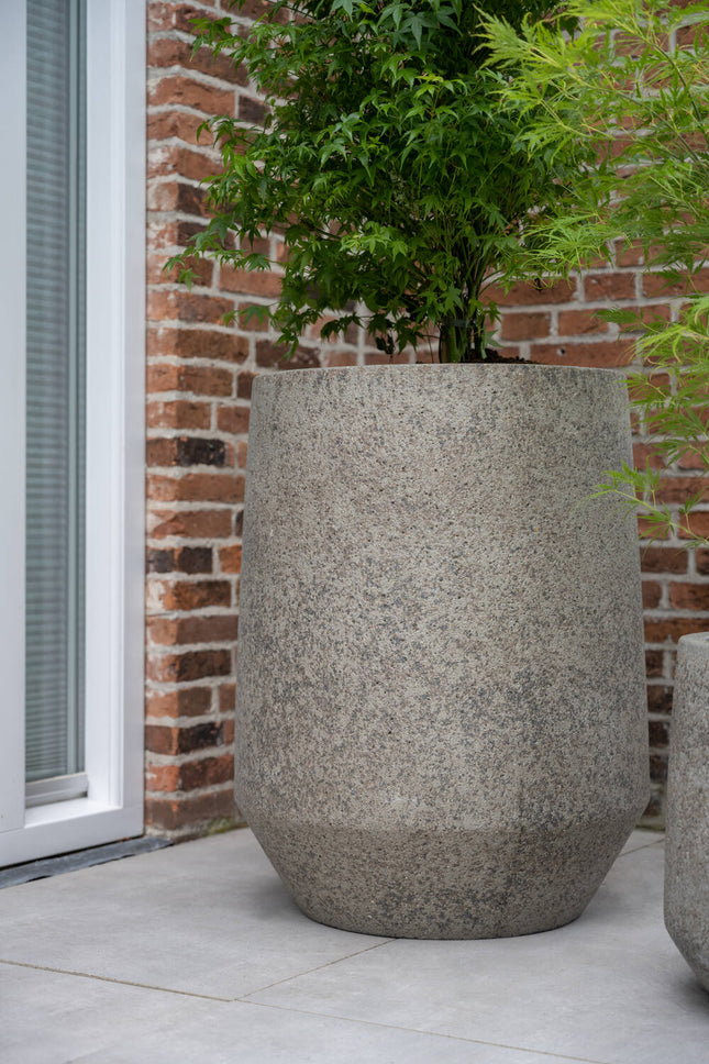 Pottery Pots Harith High S, Diorite Grey Ø30 cm