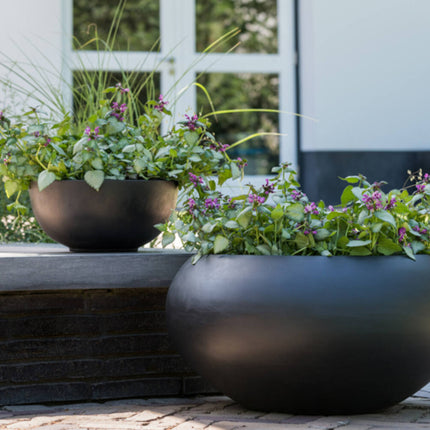 Pottery Pots Cora S, zwart Ø32 cm