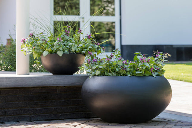 Pottery Pots Cora S, zwart Ø32 cm