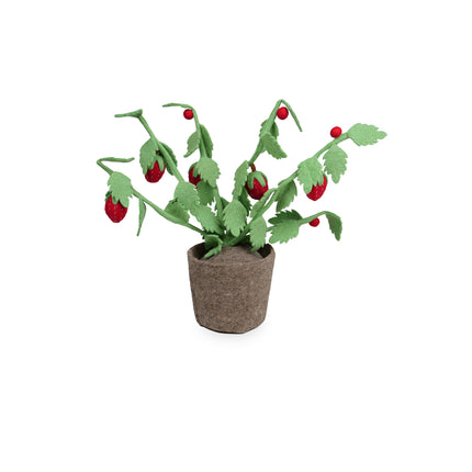 Kidsdepot vilten plant Aardbei - rood
