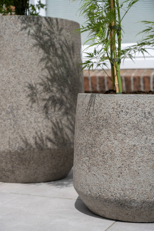 Pottery Pots Harith M, Diorite Grey Ø33 cm