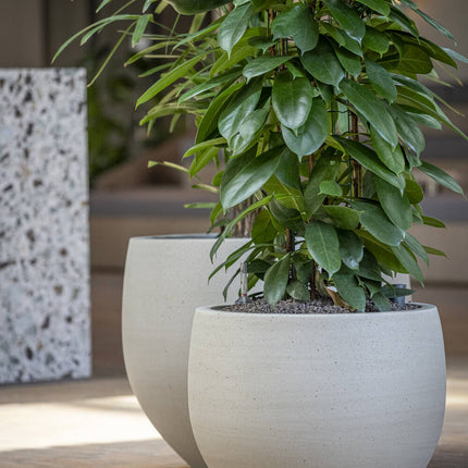 Pottery Pots Jumbo Orb XS, Beige Washed Ø57,5 cm