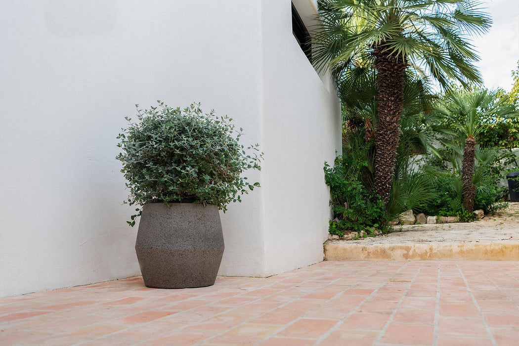 Pottery Pots Harley L, Diorite Grey Ø38 cm