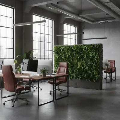 Parete verde - Sistema autoportante 215x40x180 cm - Parete vegetale