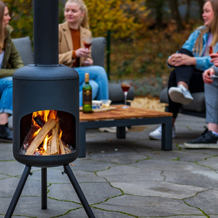 Fuego kleine zwarte vuurhaard