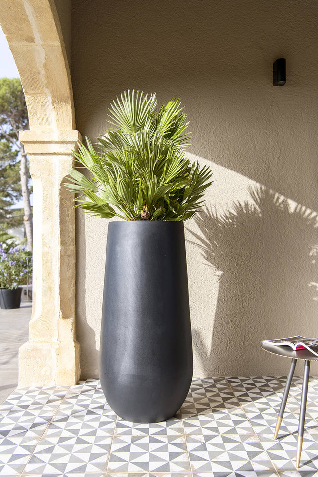 Pottery Pots Nax L, Zwart Ø36 cm