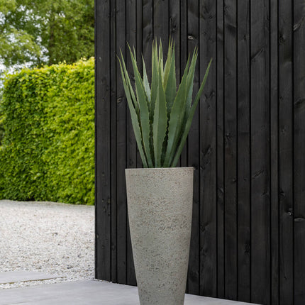 Pottery Pots Dax L, Diorite Grey Ø32 cm