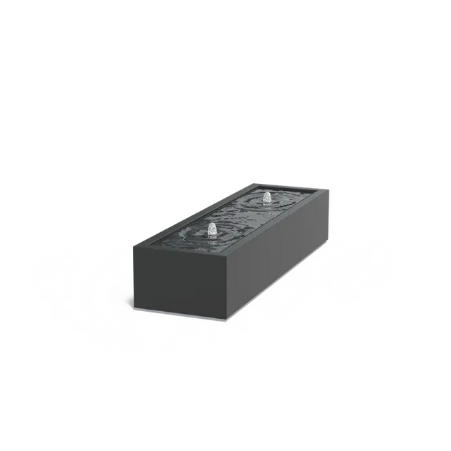 Watertafel Aluminium 200 x 60 x 40 cm - Fontein