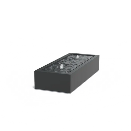 Watertafel Aluminium 200 x 80 x 40 cm - Fontein