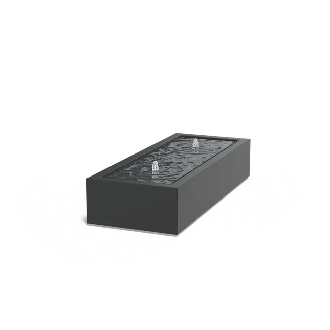 Watertafel Aluminium 200 x 80 x 40 cm - Fontein