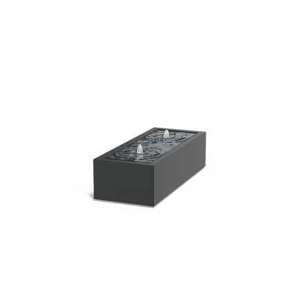 Watertafel Aluminium 150 x 60 x 40 cm - Fontein