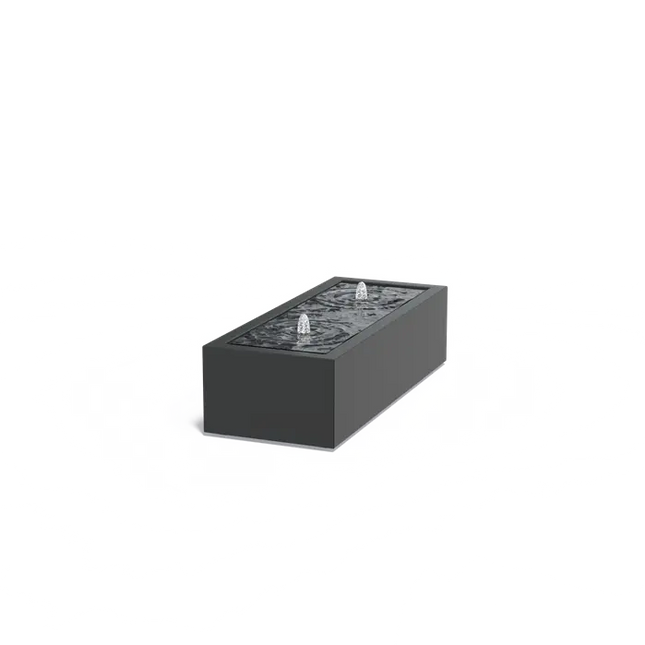 Watertafel Aluminium 150 x 60 x 40 cm - Fontein