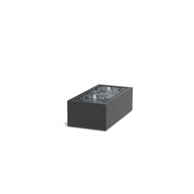 Watertafel Aluminium 120 x 60 x 40 cm - Fontein