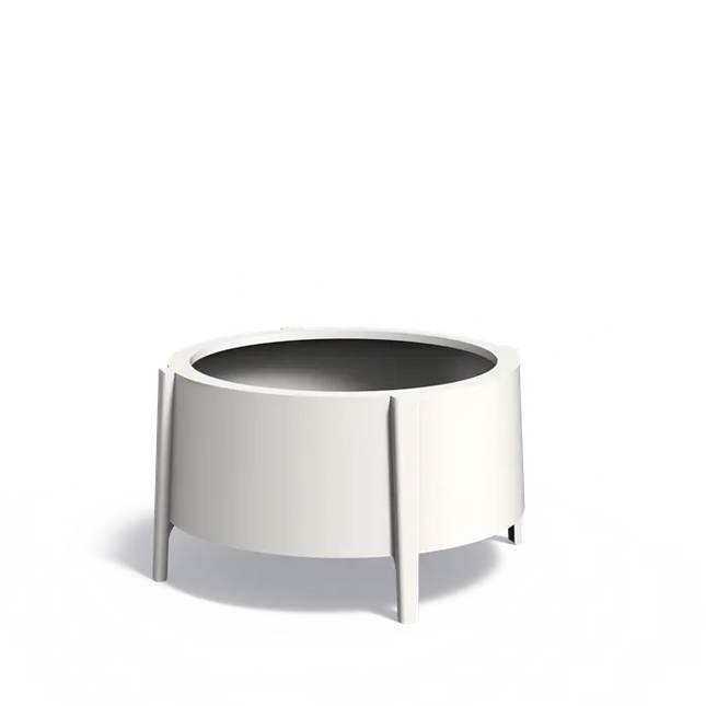 Aluminium Plantenbank Rond op Poten 100 x 60 cm