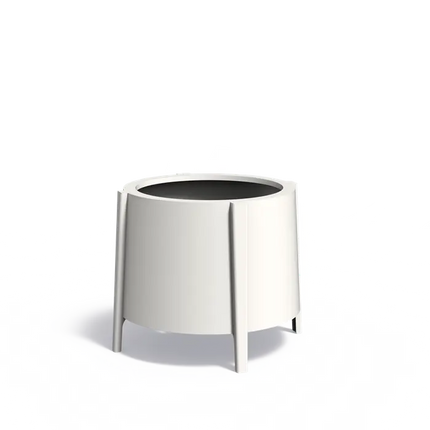 Aluminium Plantenbank Rond op Poten 80 x 75 cm