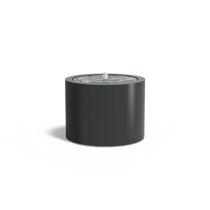 Watertafel Aluminium Rond 100 x 75 cm - Fontein
