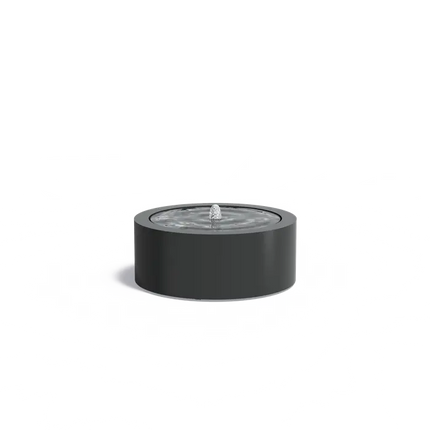Watertafel Aluminium Rond 100 x 40 cm - Fontein