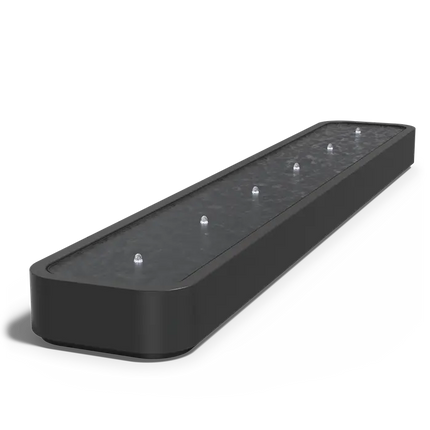 Watertafel Aluminium met Fontein 600x100x40 cm - Premium