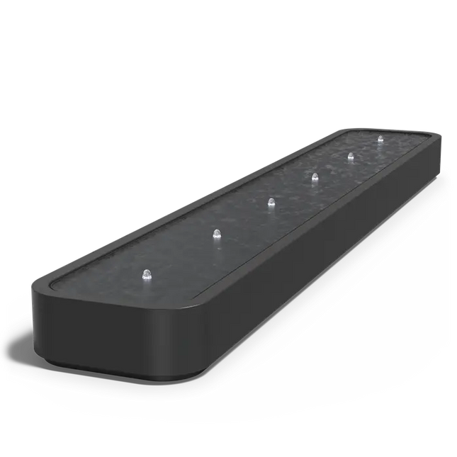 Watertafel Aluminium met Fontein 600x100x40 cm - Premium