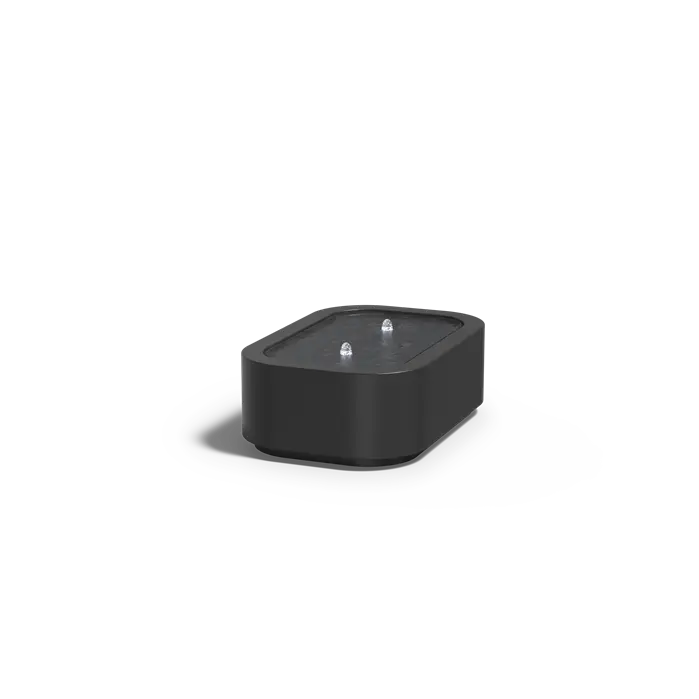 Watertafel Aluminium met Fontein 120x80x40 cm - Premium