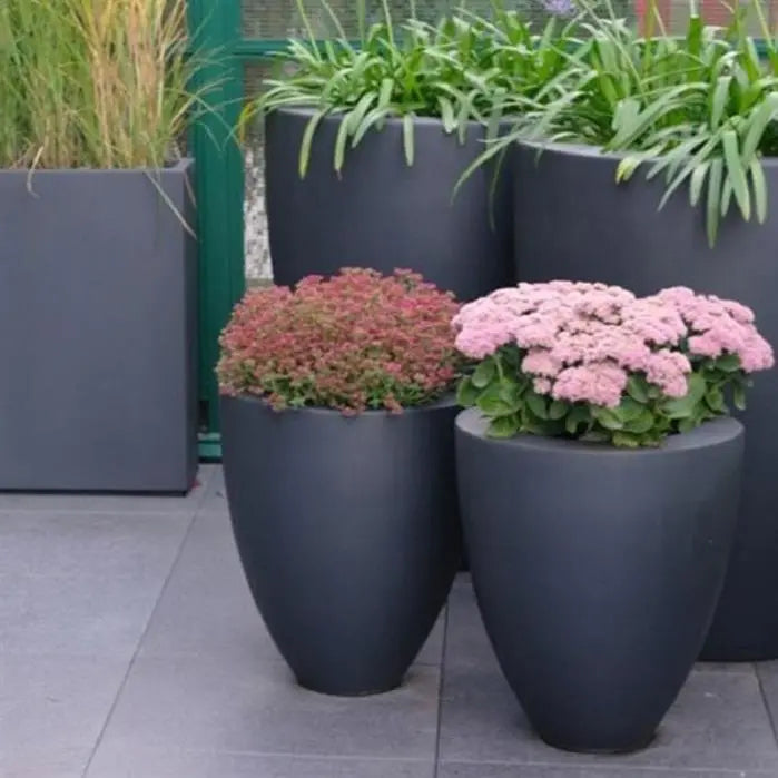 Polyester Plantenbak Rond 70 x 112 cm - Vaasvormig