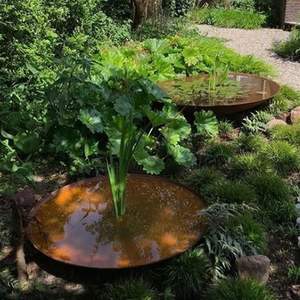 Bol à eau en acier Corten 150 cm