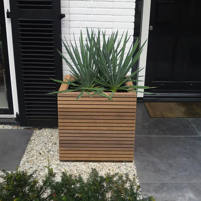 Plantenbak Hardhout 100 x 100 x 74.6 cm