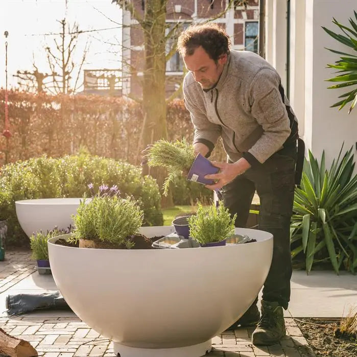 Stalen Plantenbak Rond 120 x 61 cm | Gecoat