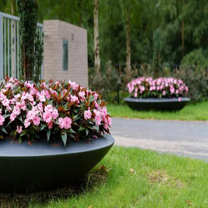 Polyester Plantenbak Rond 120 x 20 cm