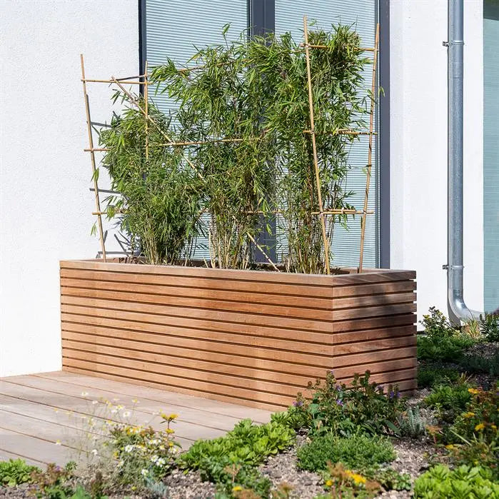 Plantenbak Hardhout 100 x 100 x 74.6 cm