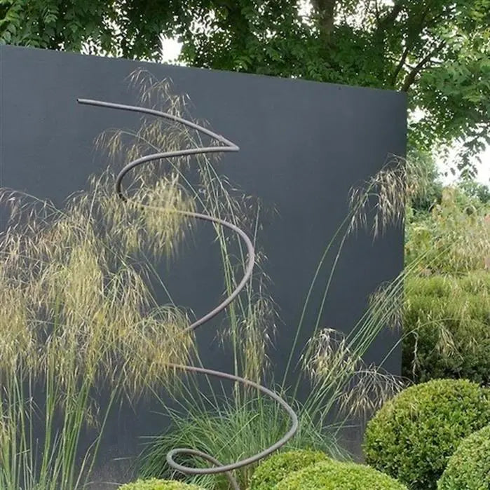 Tuinmuur | Aluminium Tuinwand 100 x 15 x 135 cm