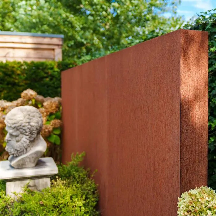 Cortenstaal Wand - Muur 200 x 150 x 60 cm