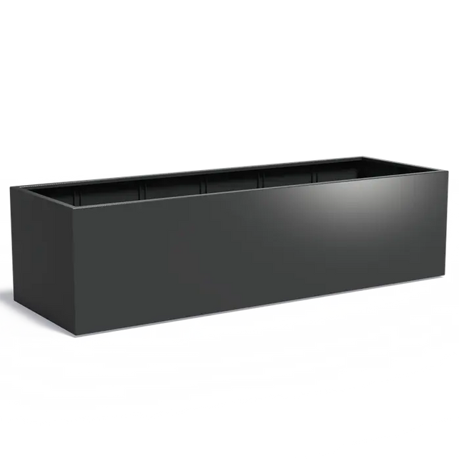 Aluminum Planter 300 x 100 x 80 cm