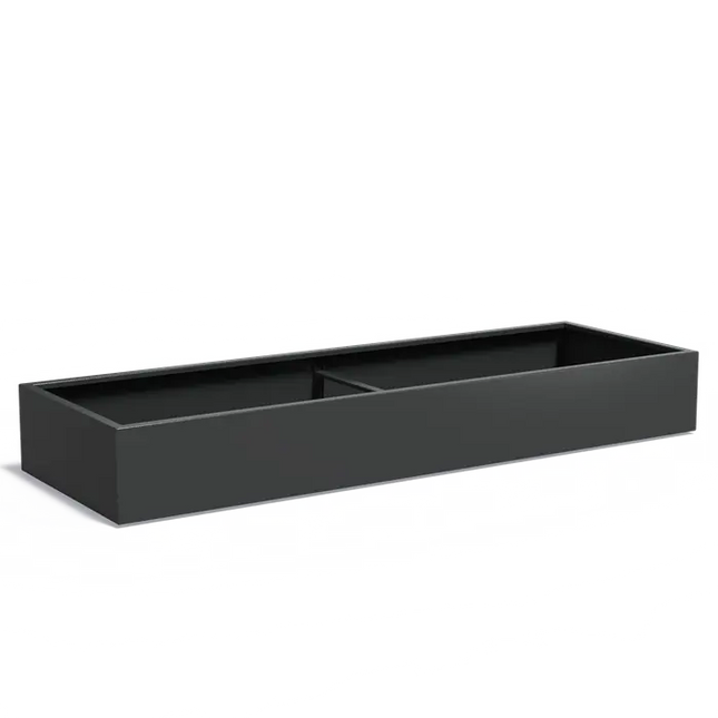 Aluminum Planter 300 x 100 x 40 cm